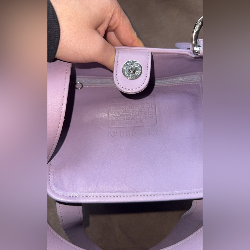 Leather Coach Bag 4157 - Picture 11 of 12